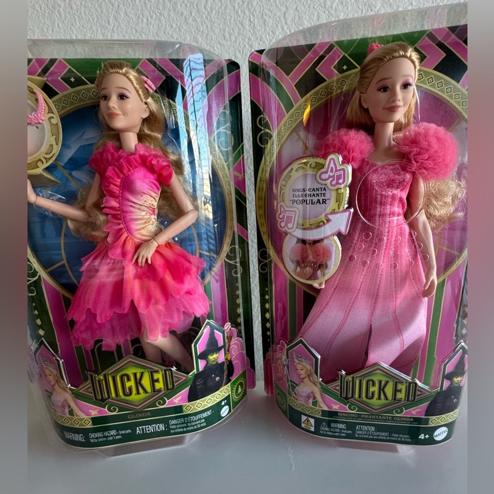 Glinda Ozdust Ballroom & Singing Popular Mattel Wicked Movie 11" Fashion Dolls